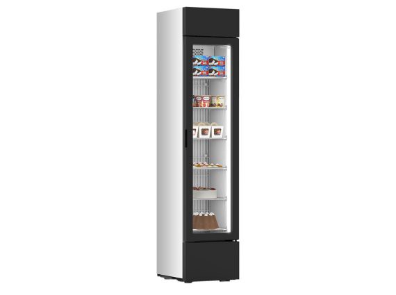 Vetrina refrigerata per pasticceria, gelateria e alimenti surgelati mod. SLIM N
